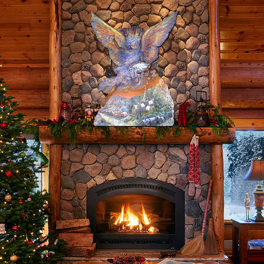Snow Angel Holiday Door Decor by Josephine Wall - Christmas Decor - 842131H-JW