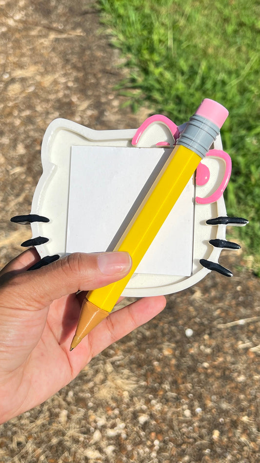 3D Printed Jumbo Pencil Pen — Novelty Oversized Pencil | BIC Refillable | Back to School | Daisie Designs