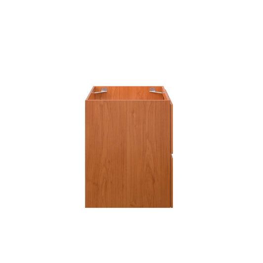 Scenic 24" Wall-Mount Bathroom Vanity Cabinet (Sink Basin Not Included) by Modway