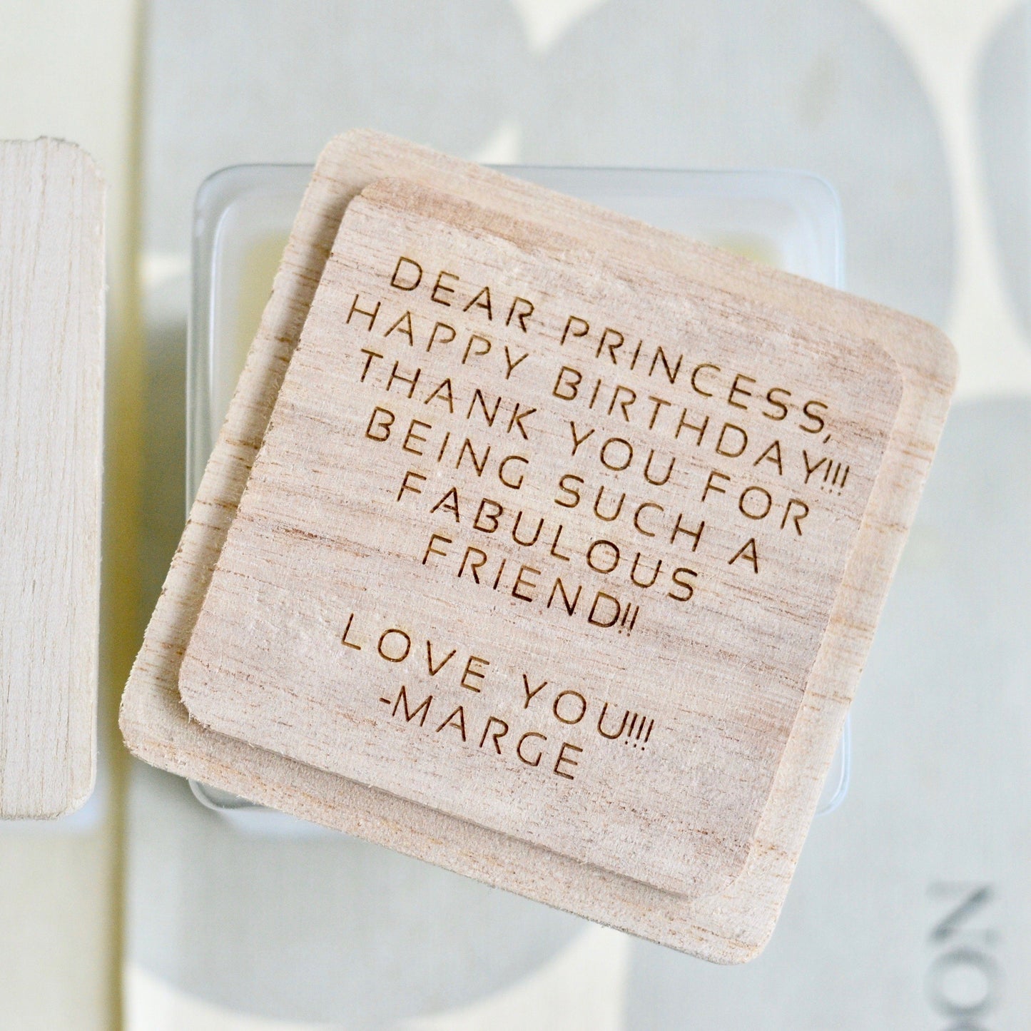 ENGRAVE YOUR NAME CANDLE