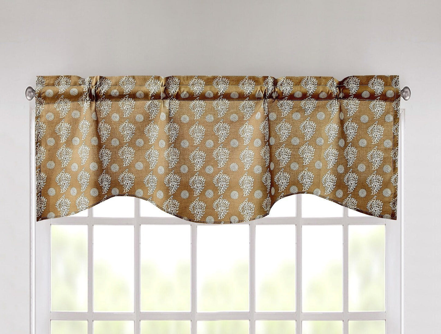 DaDalogy Paisley Dreams Floral Bed in a Bag Set - Olive Brown