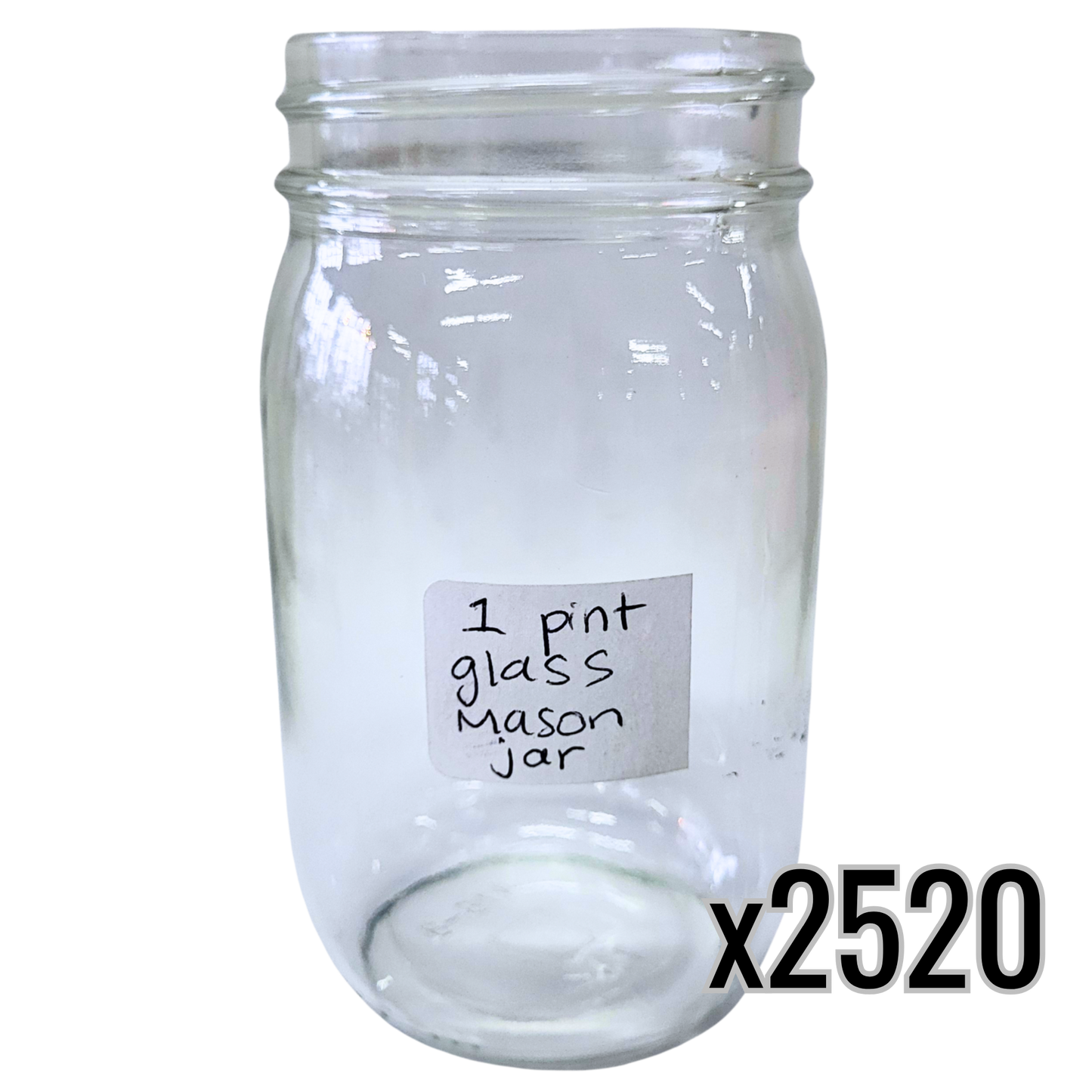 Pint Glass Mason Jar - 16 oz
