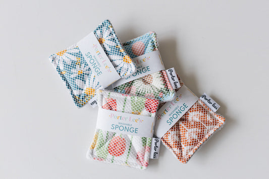 Washable Reusable Sponge--Surprise Print