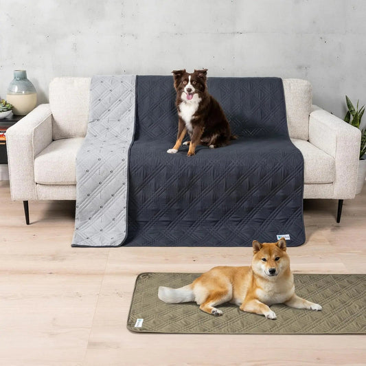 Waterproof Pet Couch Cover Reversible Furniture Protector for Dogs & Cats