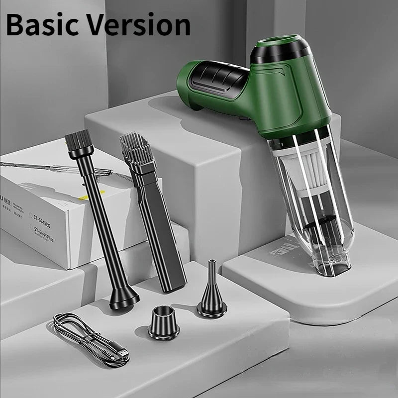 95000PA Car Vacuum Cleaner Wireless Powerful Cleaning Machine Auto Robot Car Accessories Home Appliance Strong Suction As Gift