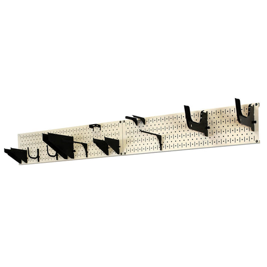Garage Storage Lawn & Garden Tool Organization Wall Organizer Rack - Pegboard with Accessories