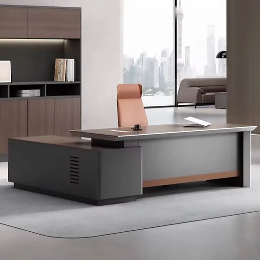 Elgin · Modern L-Shaped Executive Desk