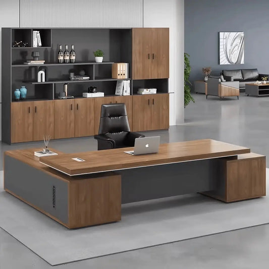 Hewson · Modern L-Shaped Executive Desk