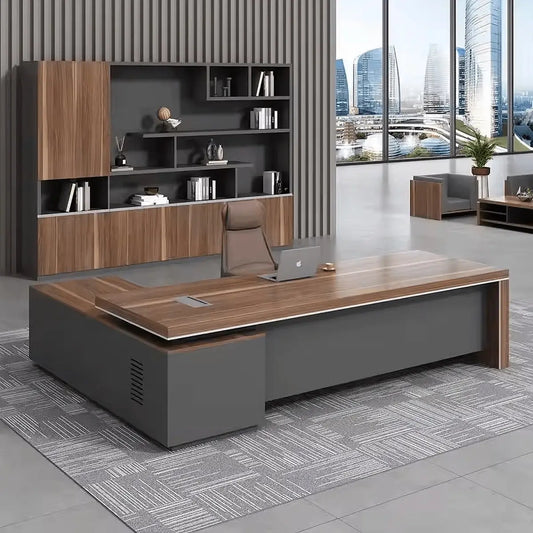Belford · Modern Executive L-Shaped Desk