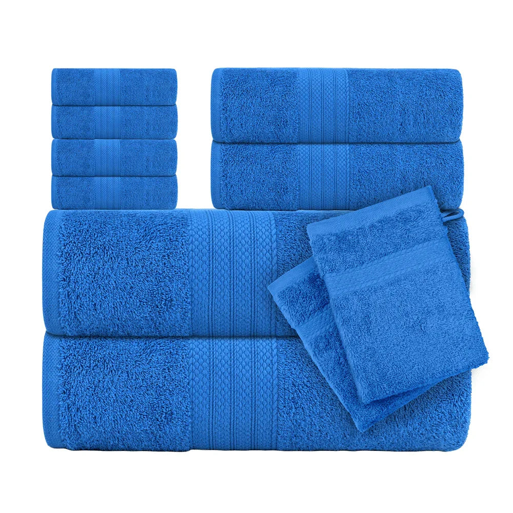 Towel Set - Absorbent Cotton Bath