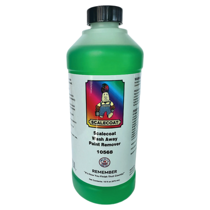 Scalecoat Wash Away Paint Remover 16oz Bottle - 10568