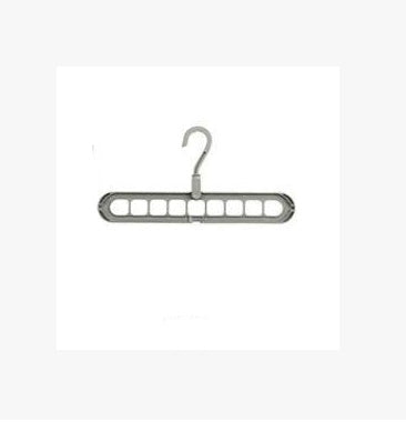 Plastic Clothes Hanger with Storage Hook
