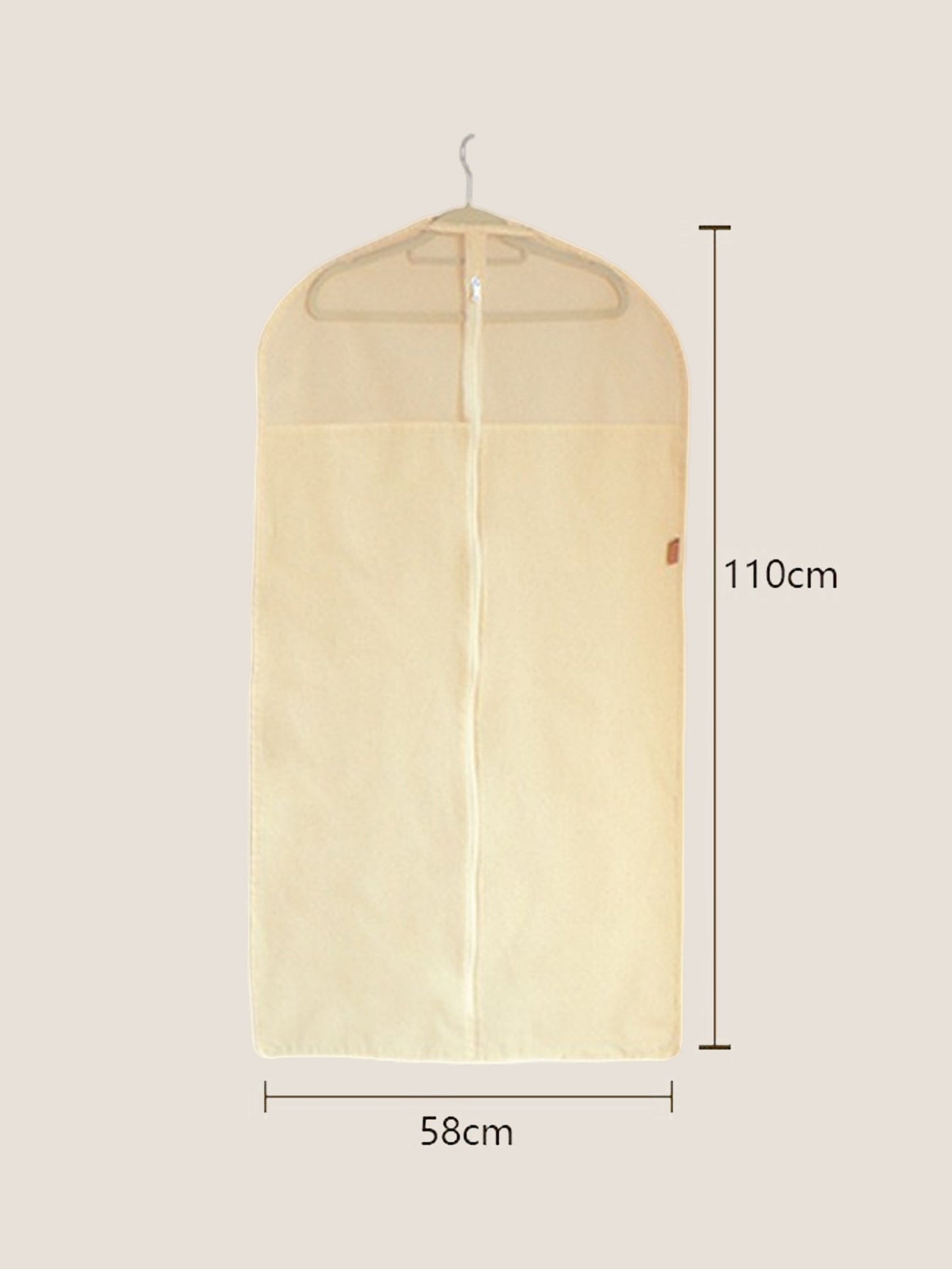Linen Cotton Clear Window Dust-Proof Storage Bags