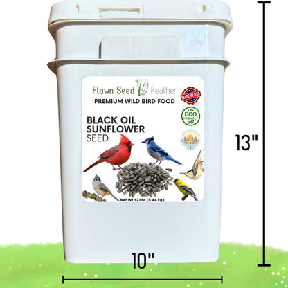 Premium Black Oil Sunflower Wild Bird Seed