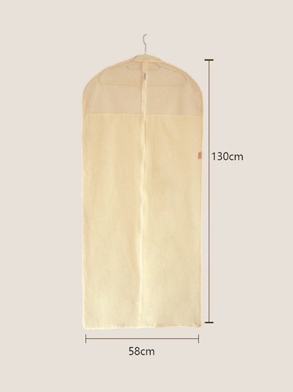 Linen Cotton Clear Window Dust-Proof Storage Bags