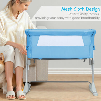 Travel Portable Baby Bed Side Sleeper Bassinet Crib with Carrying Bag