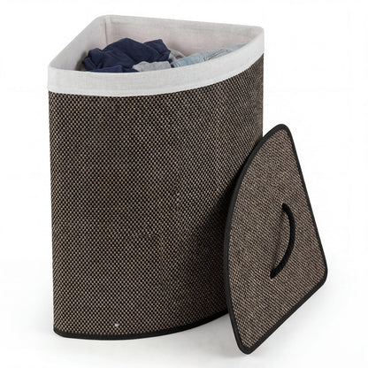 15 Gallon Bamboo Laundry Hamper with Removable Liner