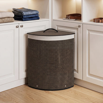 15 Gallon Bamboo Laundry Hamper with Removable Liner