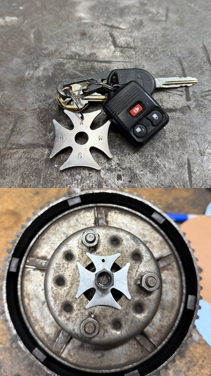 Clutch Tool Keychain - 4-Speed