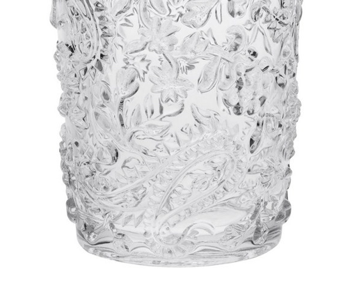 Paisley Acrylic Glasses Drinking Set of 4 Hi Ball (17oz)