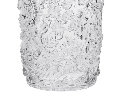 Paisley Acrylic Glasses Drinking Set of 4 Hi Ball (17oz)