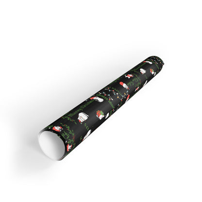 Cat Pun Christmas Gift Wrap Roll for Purr-fect Holiday Gift Giving