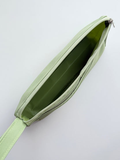 Fabric Pencil Case with Handle — Double Zipper Pockets