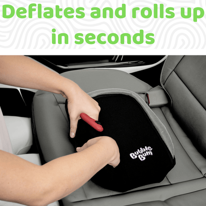 BubbleBum Inflatable Travel Booster Seat for Kids (Ages 4–11) Portable Car Booster for Taxis, Rentals & Travel ✔️