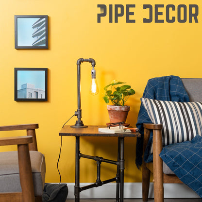 Reader Table Lamp By PIPE DECOR