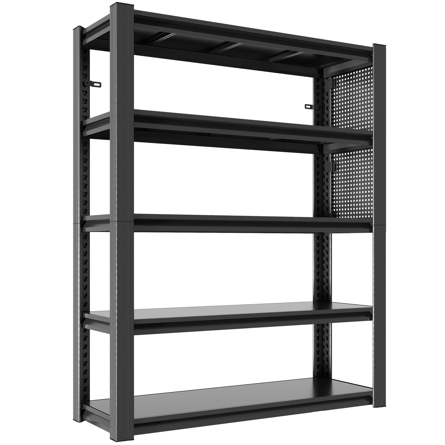 Heavy-Duty 5-Tier Adjustable Storage Shelving Unit - 78"H