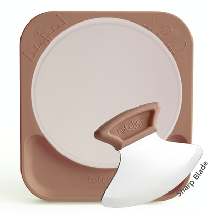 Totchop Sharp Knife & Board Set