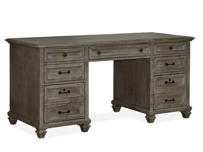 Lancaster - Executive Desk - Dove Tail Gray