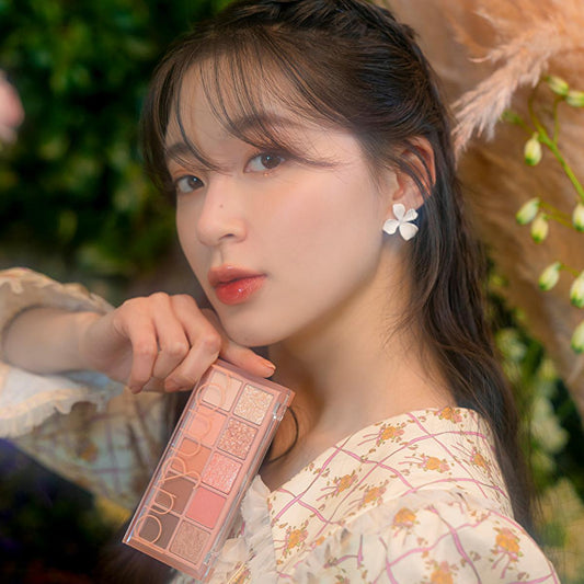 rom&nd Better Than Palette Eyeshadow Palette 01 Pampas Garden - 10 Color Eyeshadow Palette with Matte & Shimmer Finish