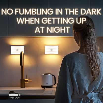 Rechargeable Battery Night Light ,1500 mah , Adjustable Brightness for Bathroom, Bedroom, Kitchen, Cabinet, Stairs, Hallway