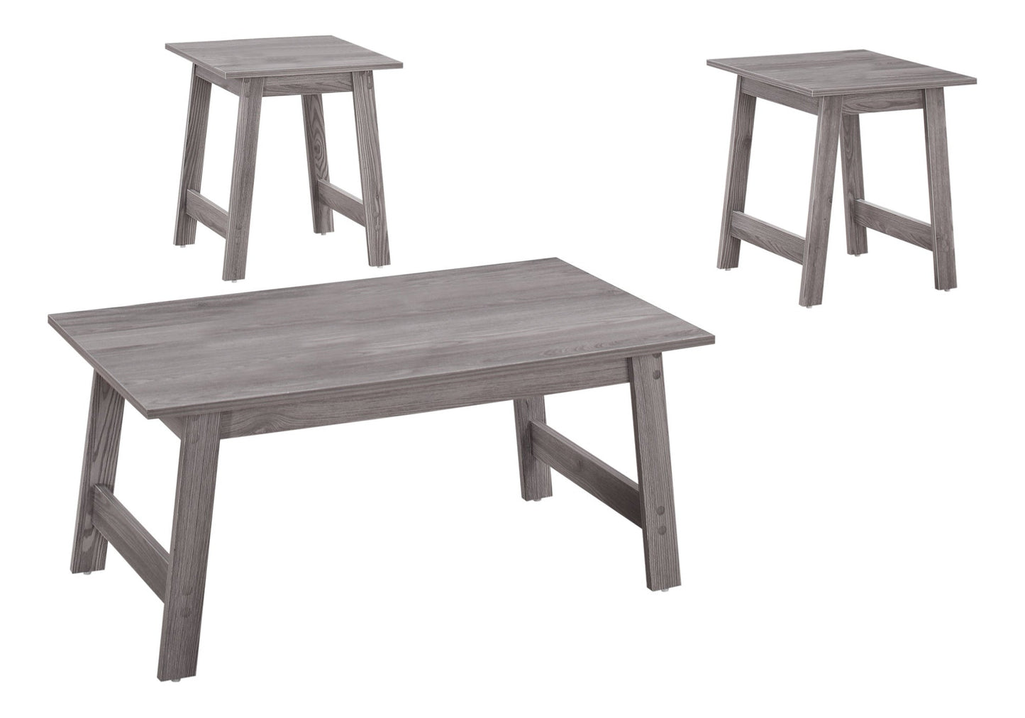 3-Piece Table Set - Coffee, End, Side, Accent