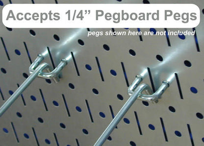 Metal Pegboard Pack - Two 32in x 16in Pegboard Tool Boards