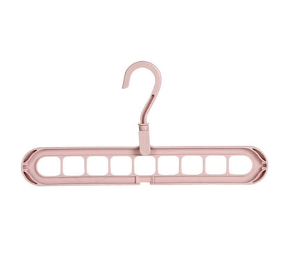 Plastic Clothes Hanger with Storage Hook