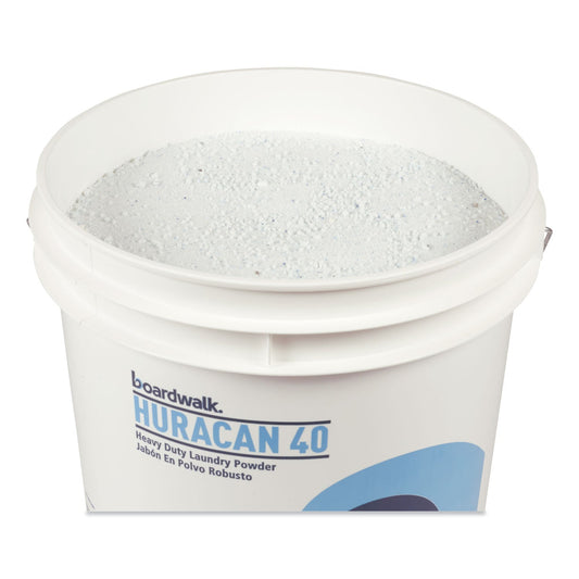 Boardwalk Low Suds Industrial Powder Laundry Detergent, Fresh Lemon Scent, 40 lb Pail