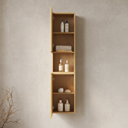 Mitch 59" Tall Bathroom Wall Mounted Cabinet