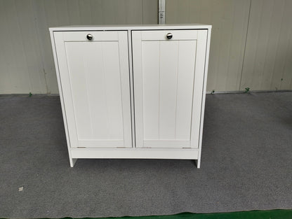 Tilted Laundry Hamper with Removable Basket