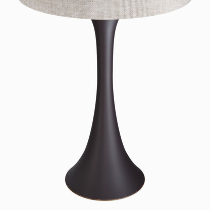 24" Contemporary Metal Table Lamp in Oil Rubbed Bronze