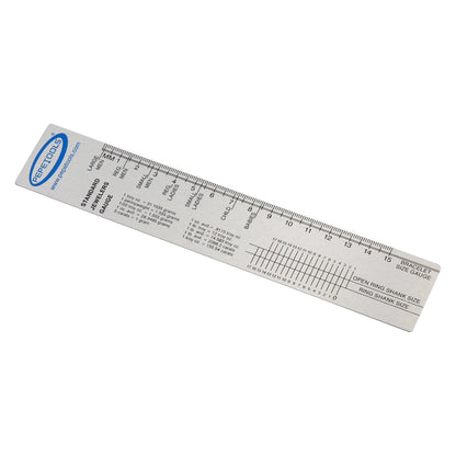 Standard Jeweler's Gauge Ruler – Ring & Bracelet Sizing Tool