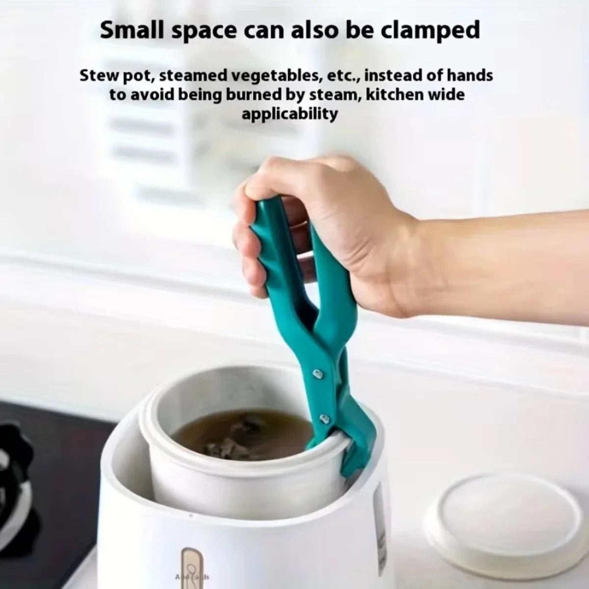Multi-Function Hot Plate Gripper – Anti-Scald Bowl & Dish Clamp