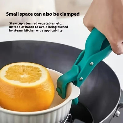 Multi-Function Hot Plate Gripper – Anti-Scald Bowl & Dish Clamp