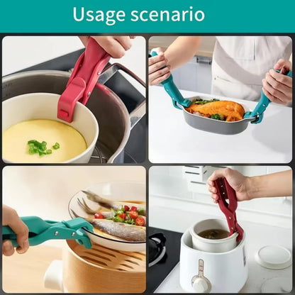 Multi-Function Hot Plate Gripper – Anti-Scald Bowl & Dish Clamp