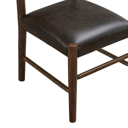 ACTU 58” Mid-Century Modern Dining Table Set for Small Spaces (Seats 4–6)