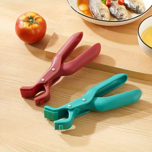 Multi-Function Hot Plate Gripper – Anti-Scald Bowl & Dish Clamp