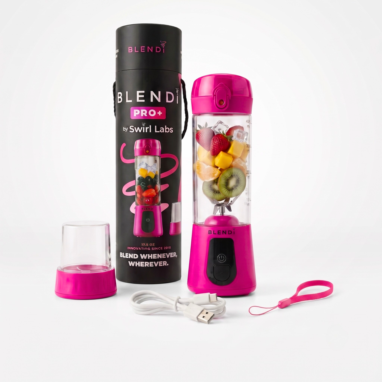 Pro+ Ice Crushing Portable Blender (17oz)