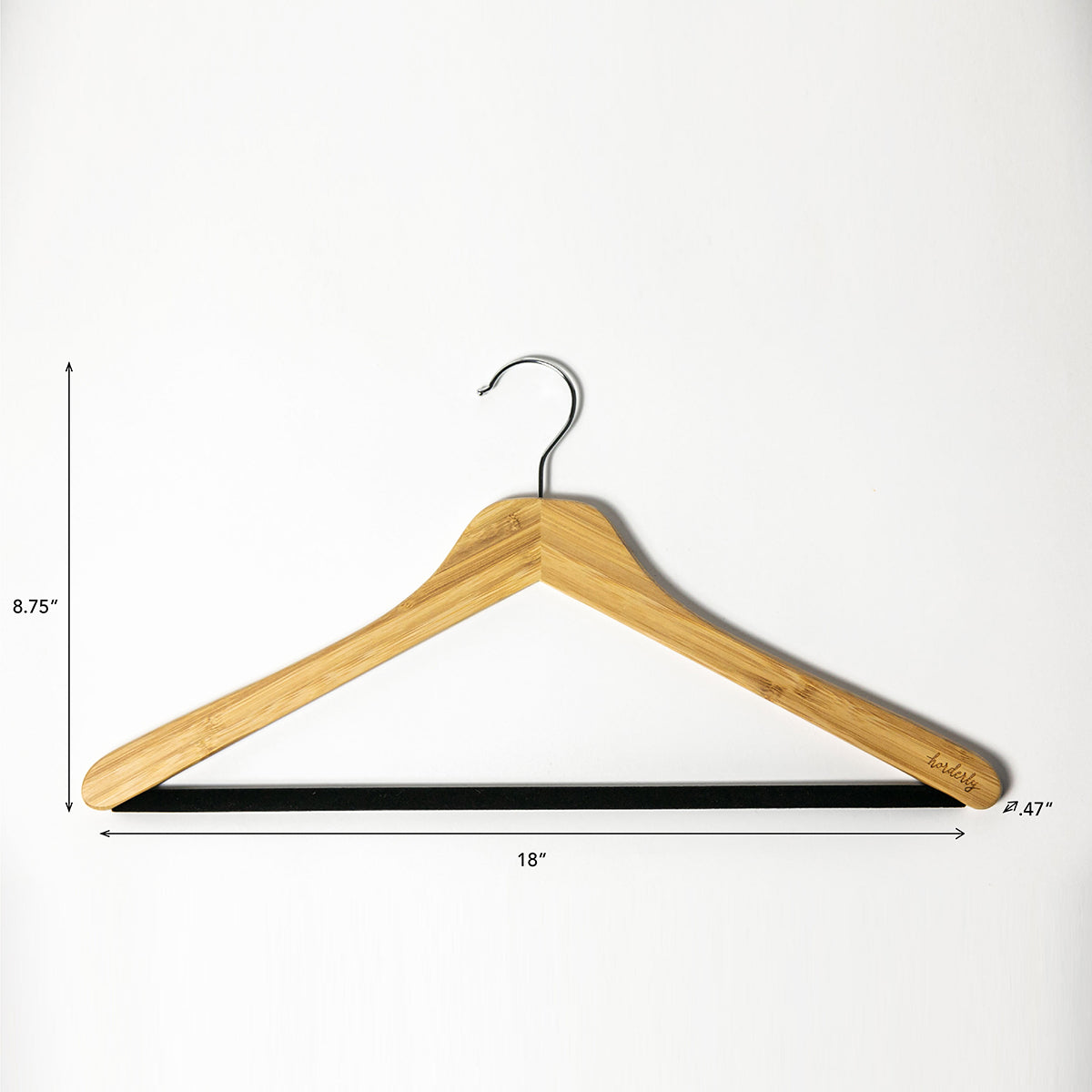 Bamboo Hangers (with Velvet Bar)