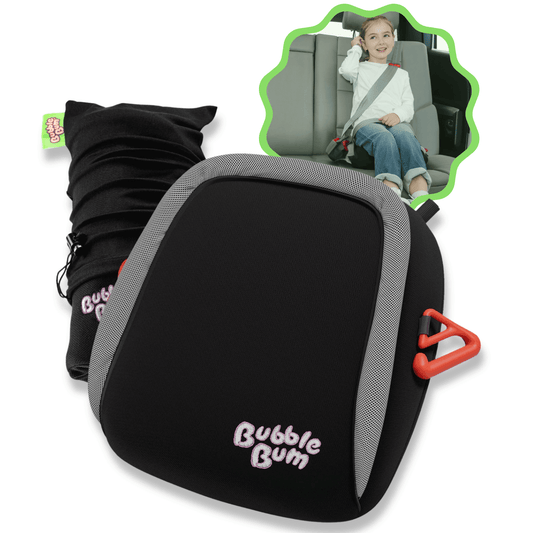 BubbleBum Inflatable Travel Booster Seat for Kids (Ages 4–11) Portable Car Booster for Taxis, Rentals & Travel ✔️